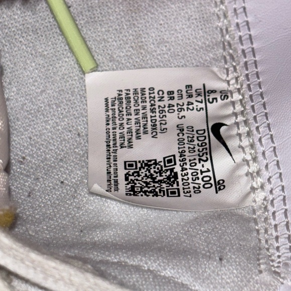 Nike Blazer Mid 77 Vintage World Tour Sneakers White Pink Magenta Women’s 8.5 - Picture 8 of 14